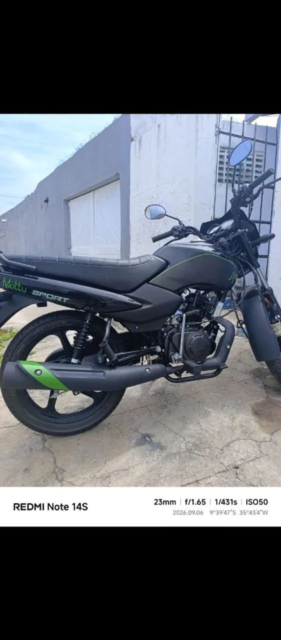 Moto novo, quitada !!!