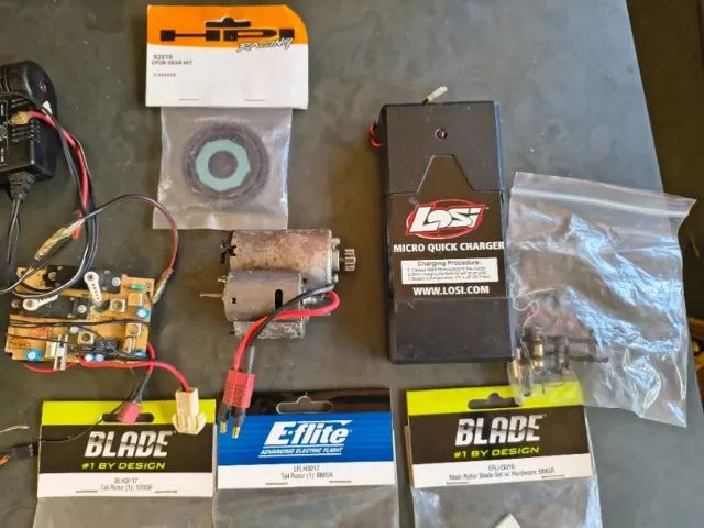 lote peças Aero e helimodelismo - Foto 5