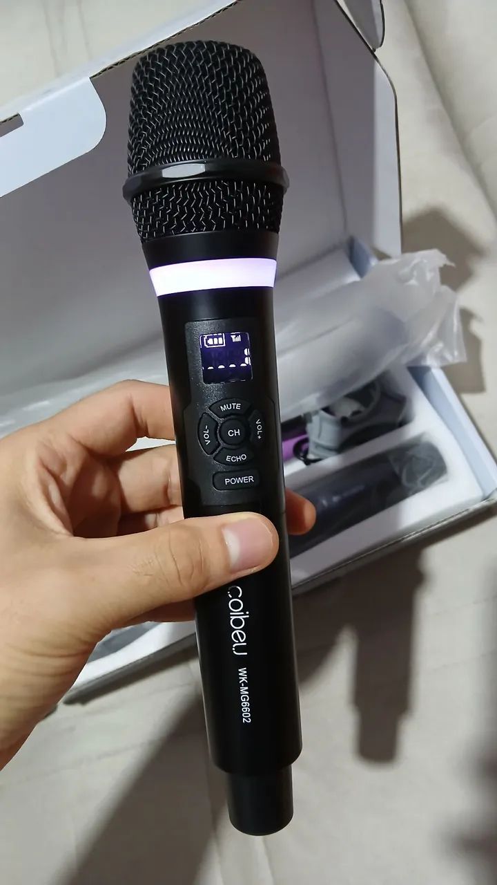2 Microfone sem fio - Foto 4