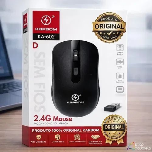 Mouse Sem Fio Kapbom