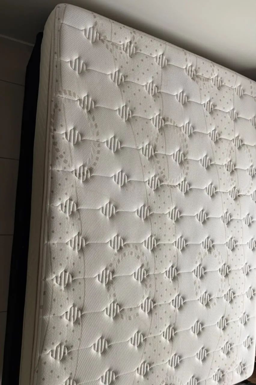CONJUNTO COLCHÃO DE CASAL + BOX BAU GRANDE - Foto 2
