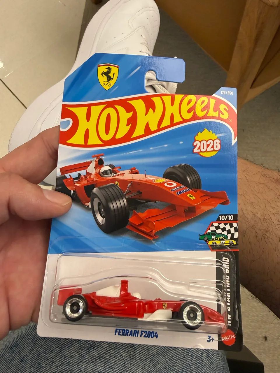 Hot wheels Ferrari f2004 fórmula 1