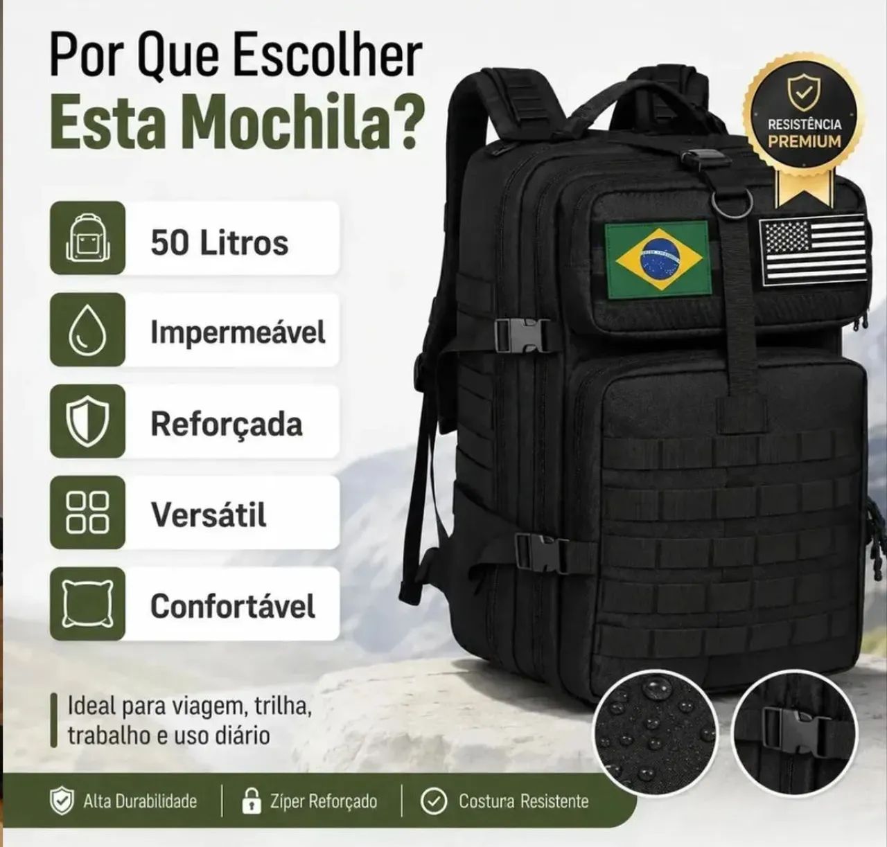 Mochila tática  - Foto 2