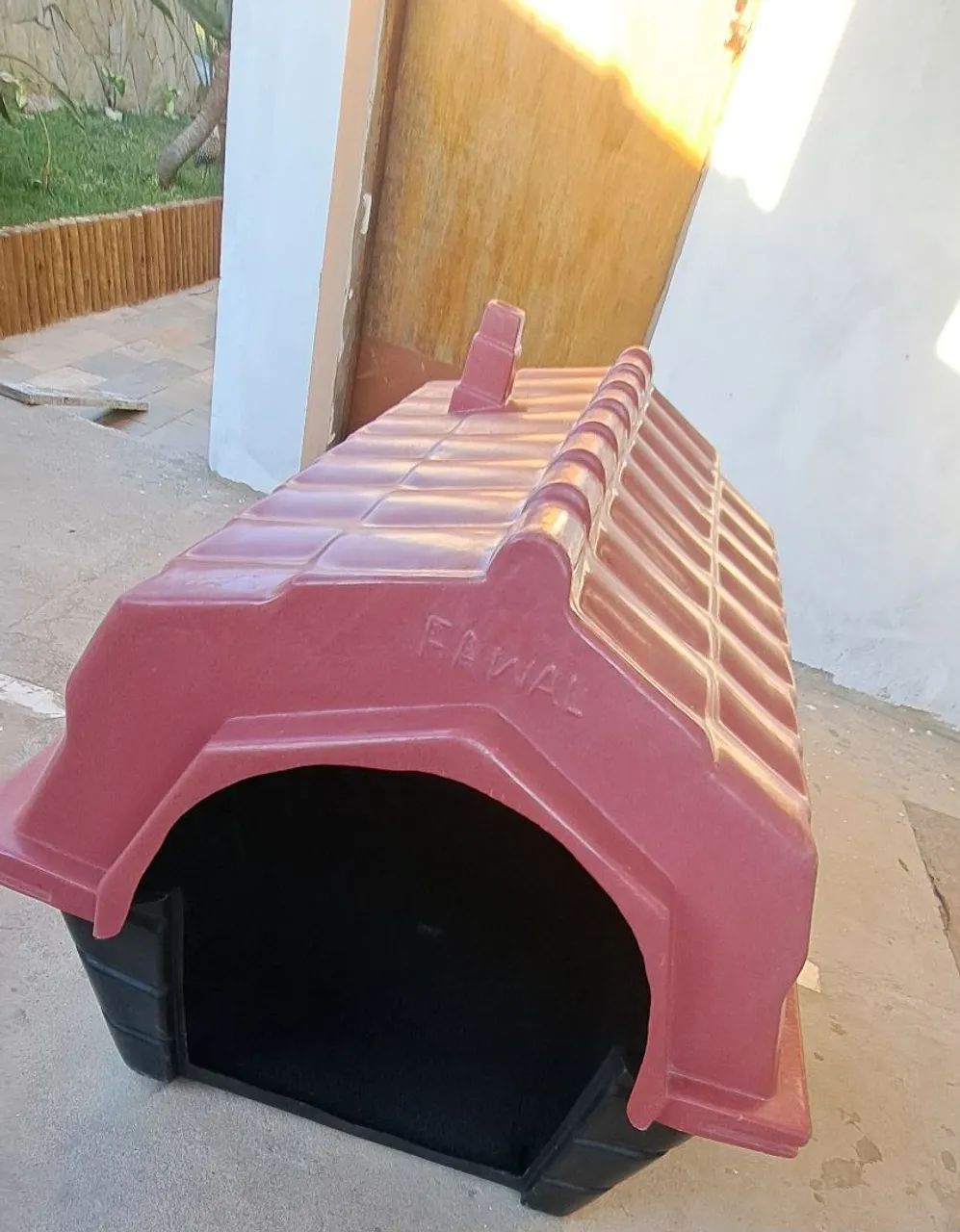 Casinha para Cães  plástico reforçada marca FAWAl tamanho Grande número 8 - Foto 6