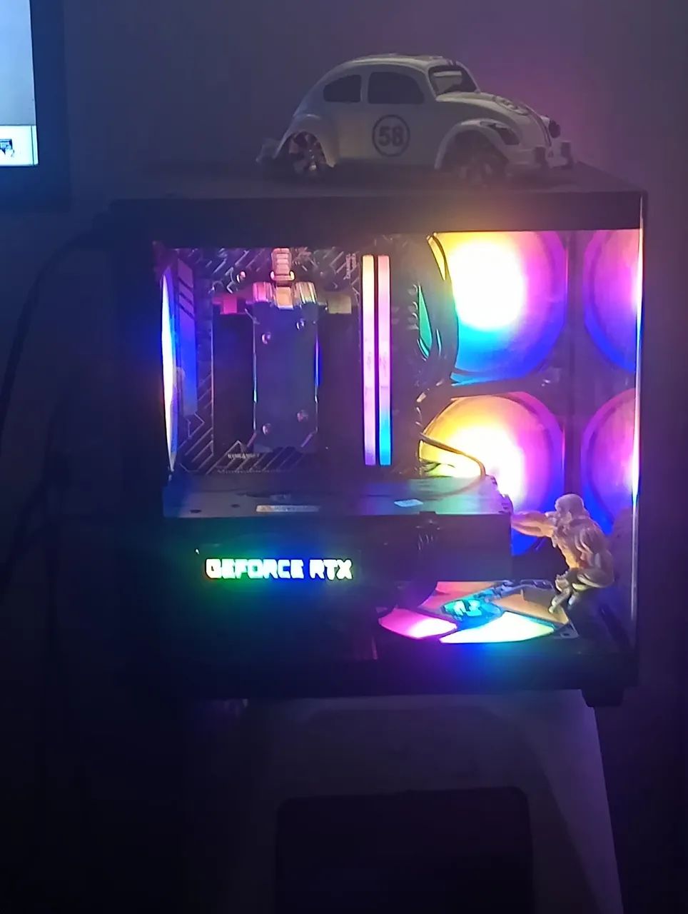 Vendo Pc gamer  RYzen 5 5500com RTX 3060 M   - Foto 4
