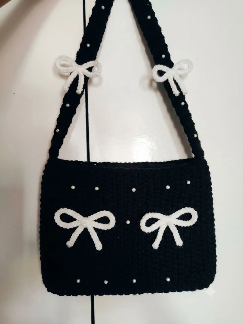 Bolsa crochê fofa personalizada 