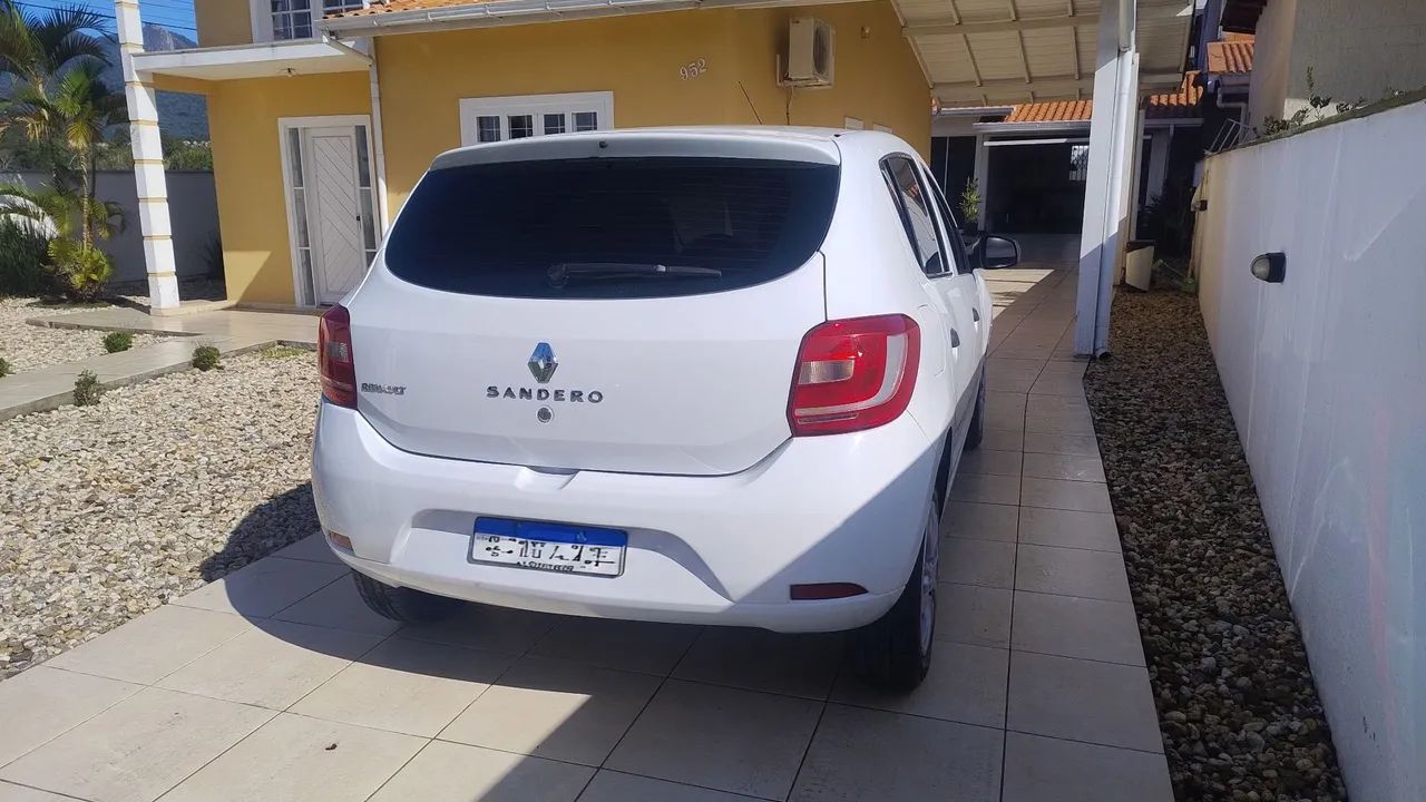 Renault Sandero Authentique Flex 1.0 12V 5P 2020 - Foto 2