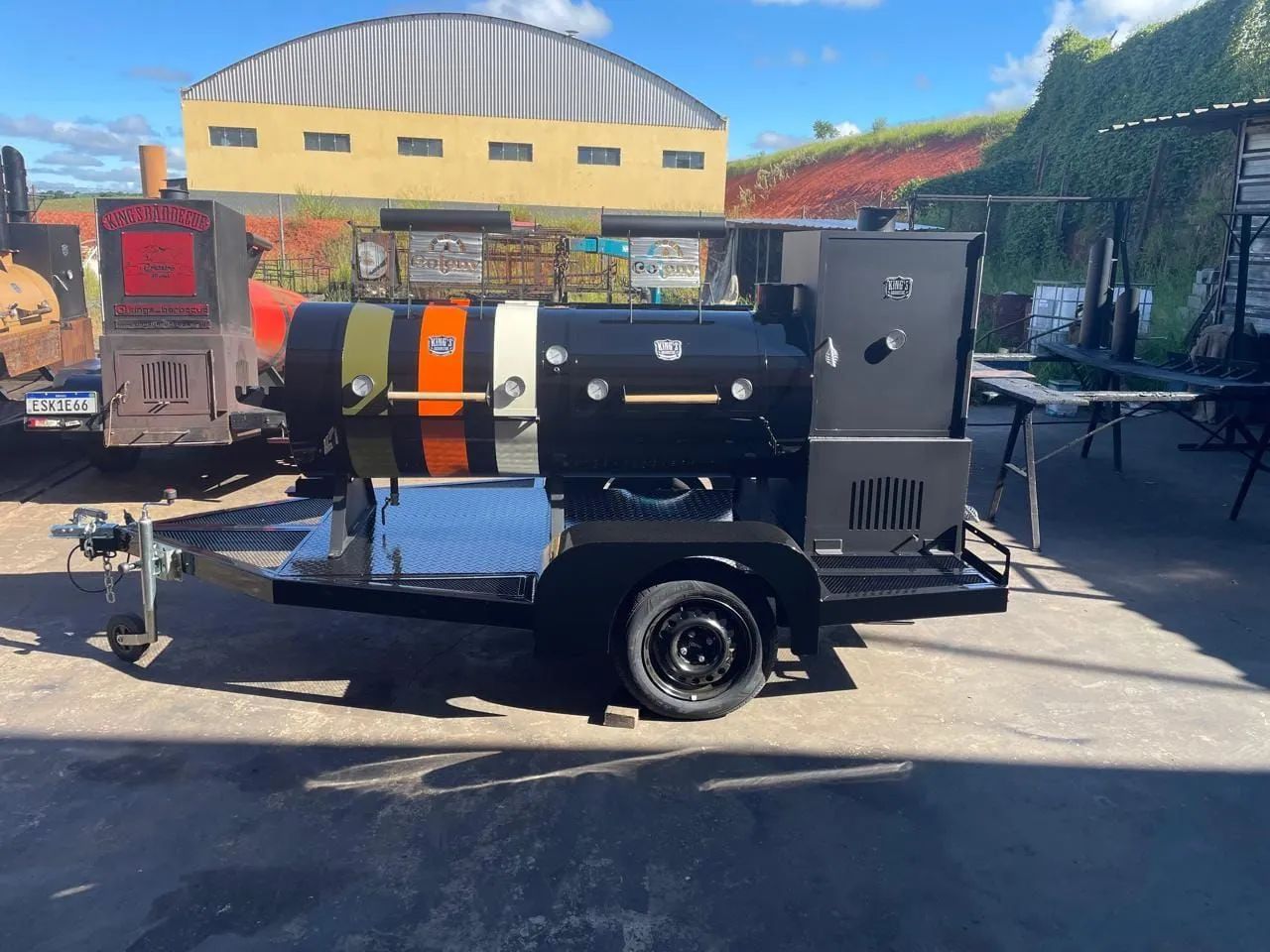 Churrasqueira pit smoker kings Barbecue - Foto 5