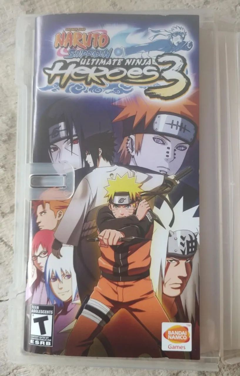 Naruto Ultimate Ninja Heroes 3 = R$: 200 - Foto 2