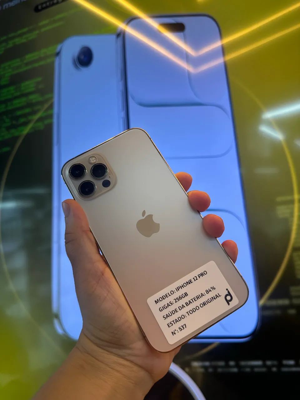 iPhone 12 PRO 256GB - SEMINOVO - Celulares e Smartphones - Zona