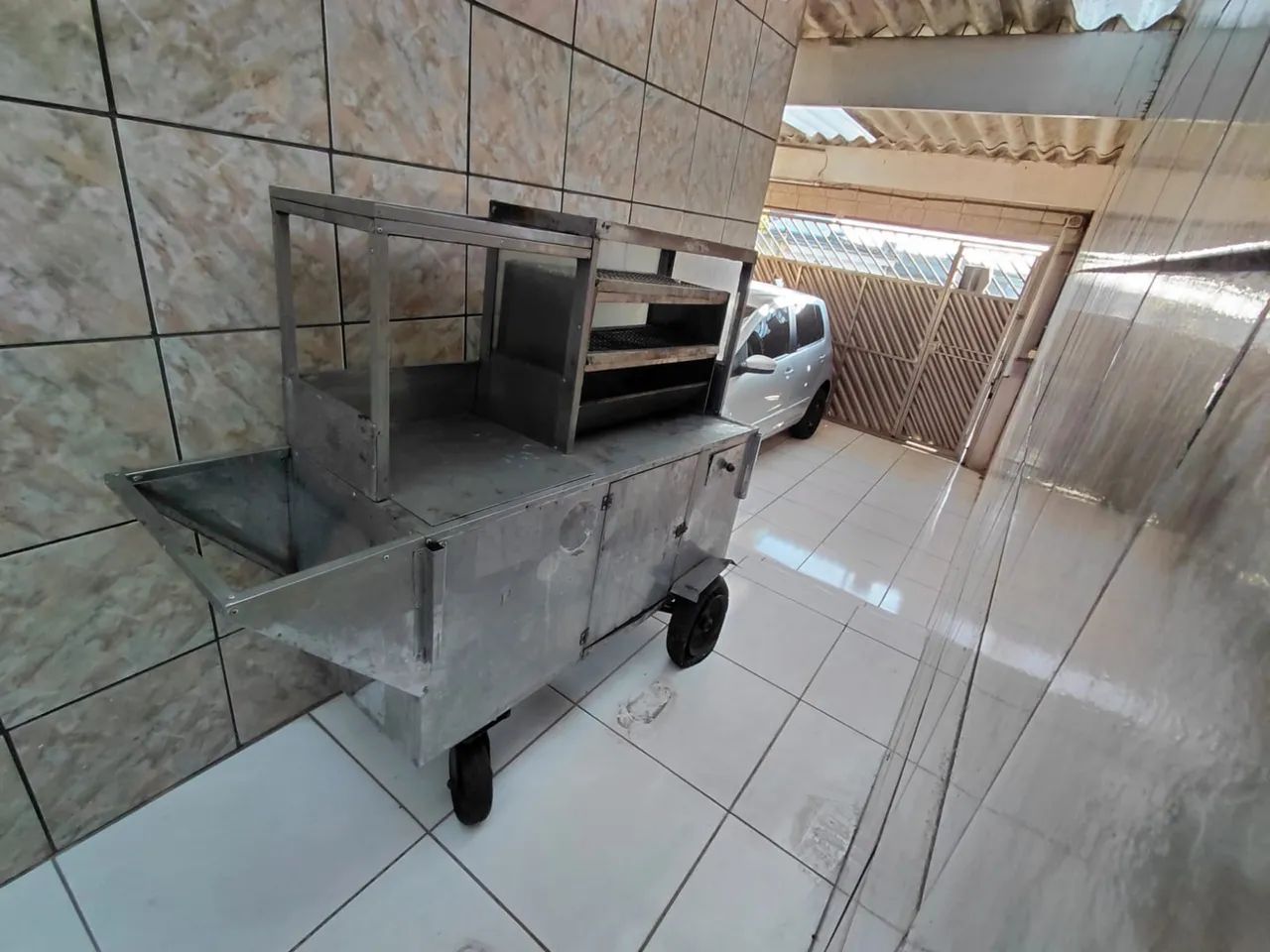 Carrinho de churrasco 