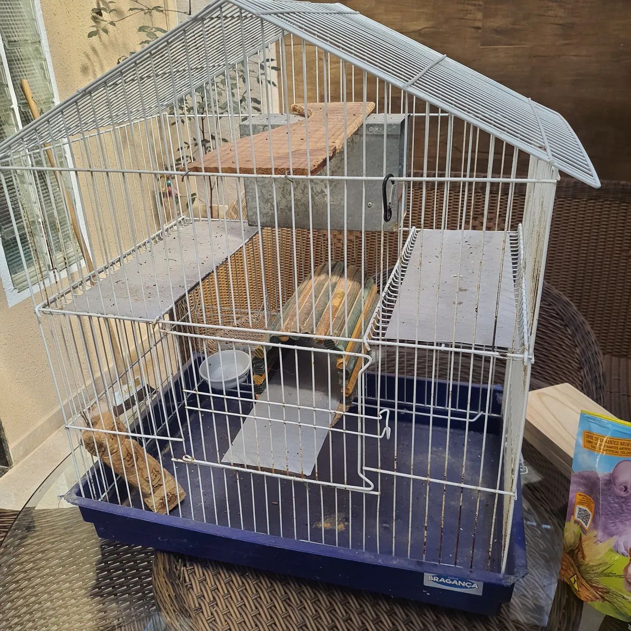 Viveiro para roedores gerbil, hamster, chinchila, twister - Foto 5