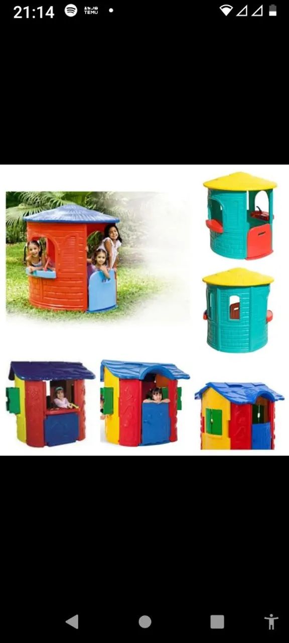 Brinquedos - Casinha - Túnel  - Foto 2