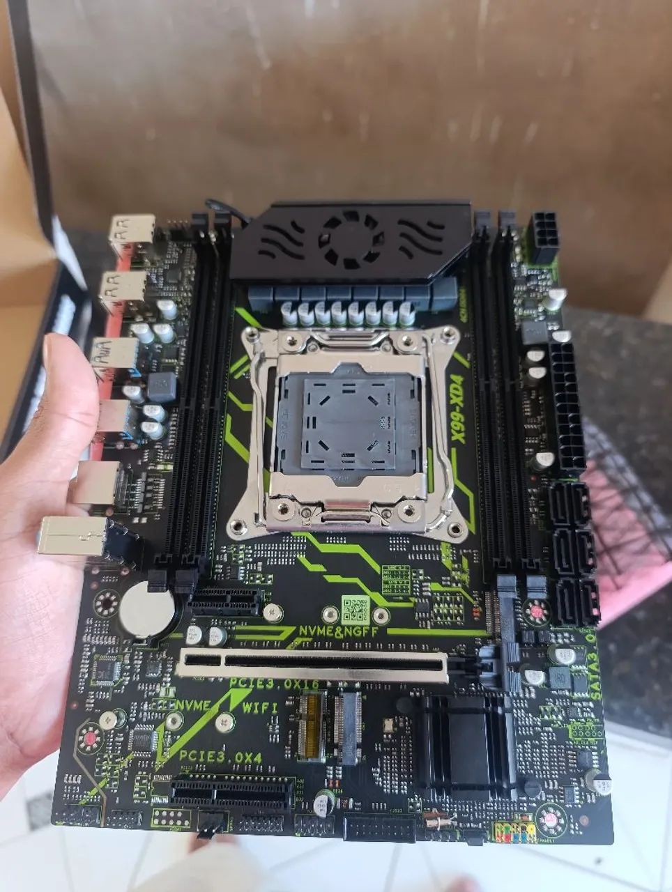 Vendo placa mãe x99 xd4 - Foto 2
