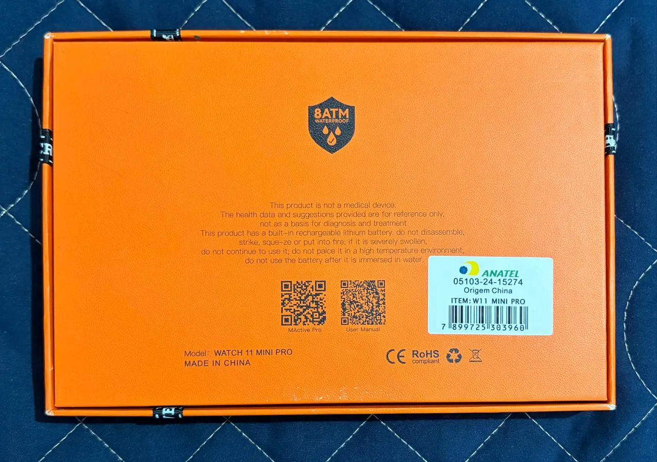 Smartwatch Microwear W11 Pro Mini + Acessórios - Foto 5