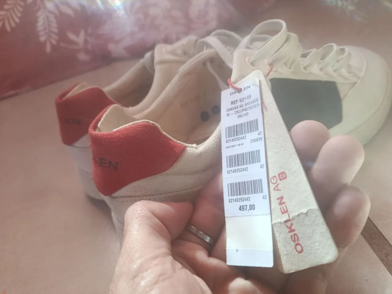 Osklen CANVAS AG SNEAKER / 42 - Foto 2
