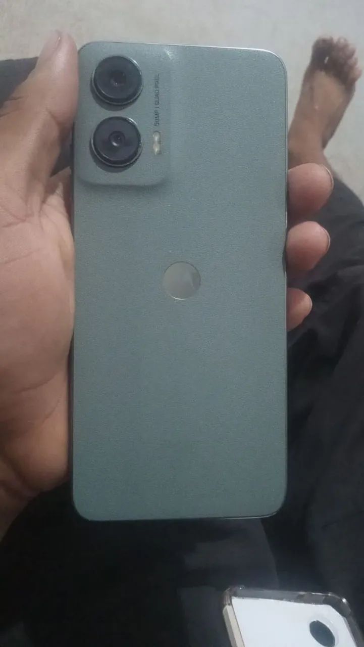 Moto g35 256 gigas  completo na caixa com documento  - Foto 2