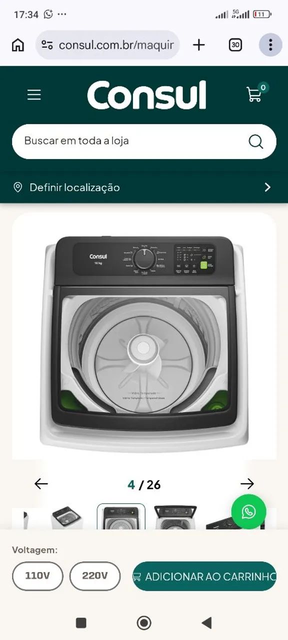 Máquina de lavar nova - Foto 2