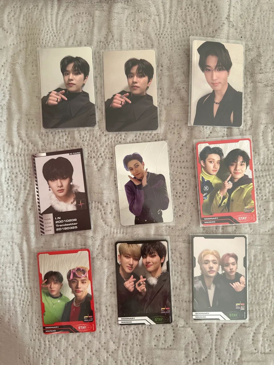 Photocards album oddinary stray kids