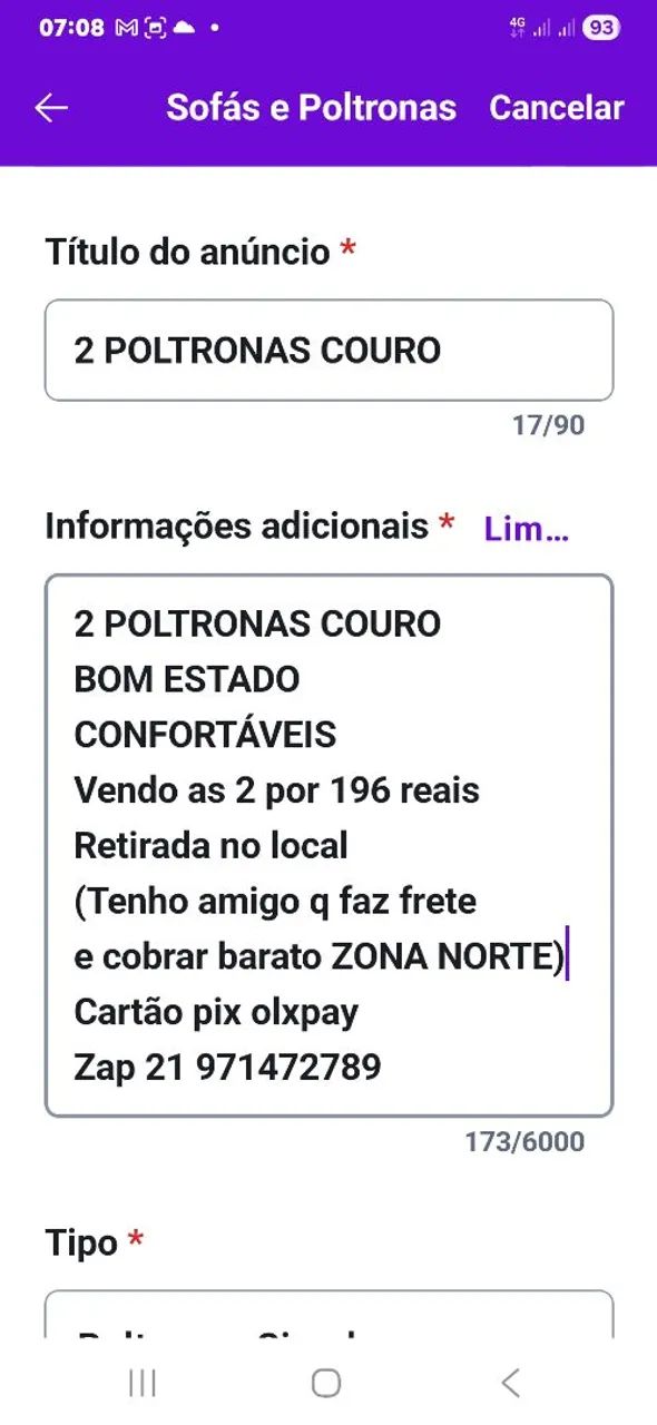 2 POLTRONAS COURO  - Foto 3