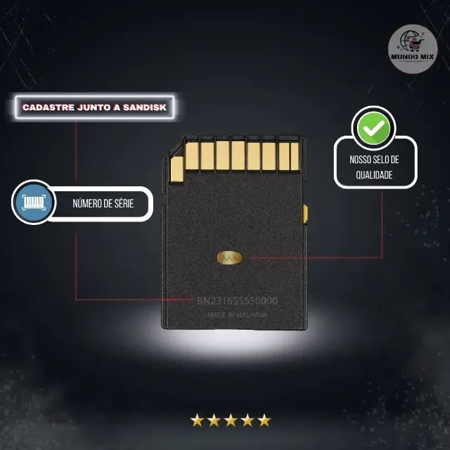 Cartão de Memoria Sandisk Extreme PRO 64GB 170MBs - Foto 2