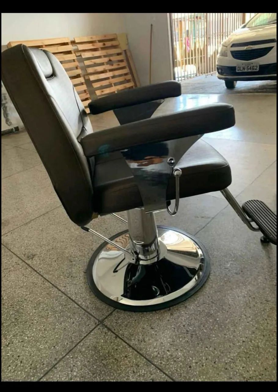 Cadeira poltrona salão barbearia  - Foto 4