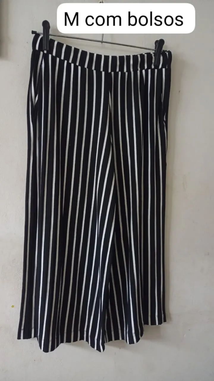 CALÇA DE MALHAS TAMANHO M - CONFORTO E ESTILO!