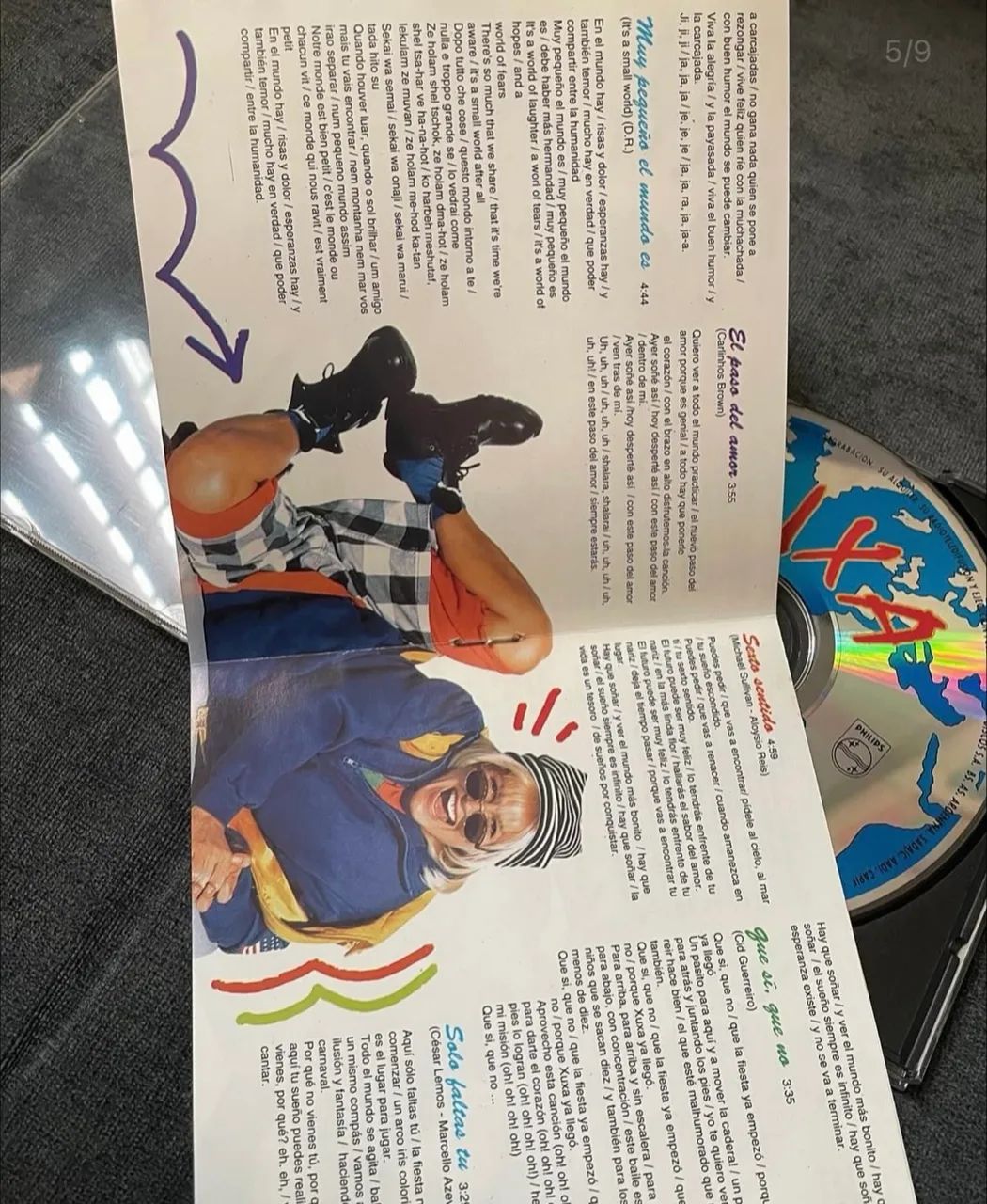 Cd Xuxa El Pequeño mundo  - Foto 2
