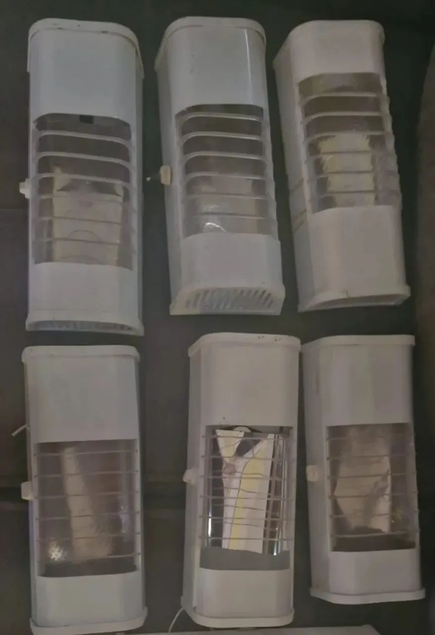 Kit com 6 luminárias