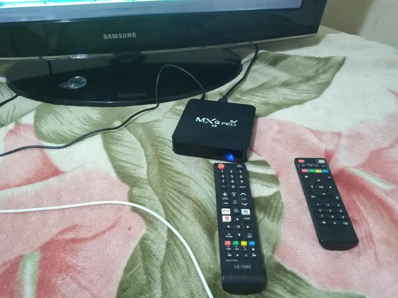 Tv samsung 32 polegadas + aparelho android  - Foto 3