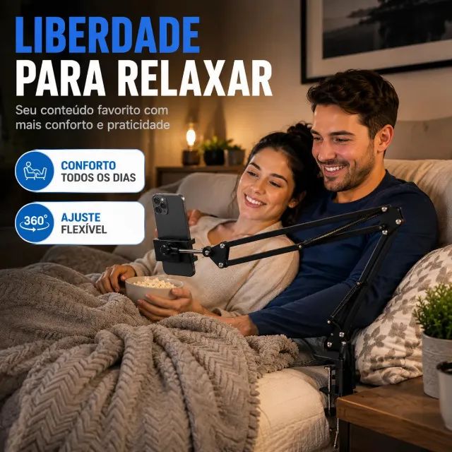 Braço articulado para tablet e celular - Foto 3