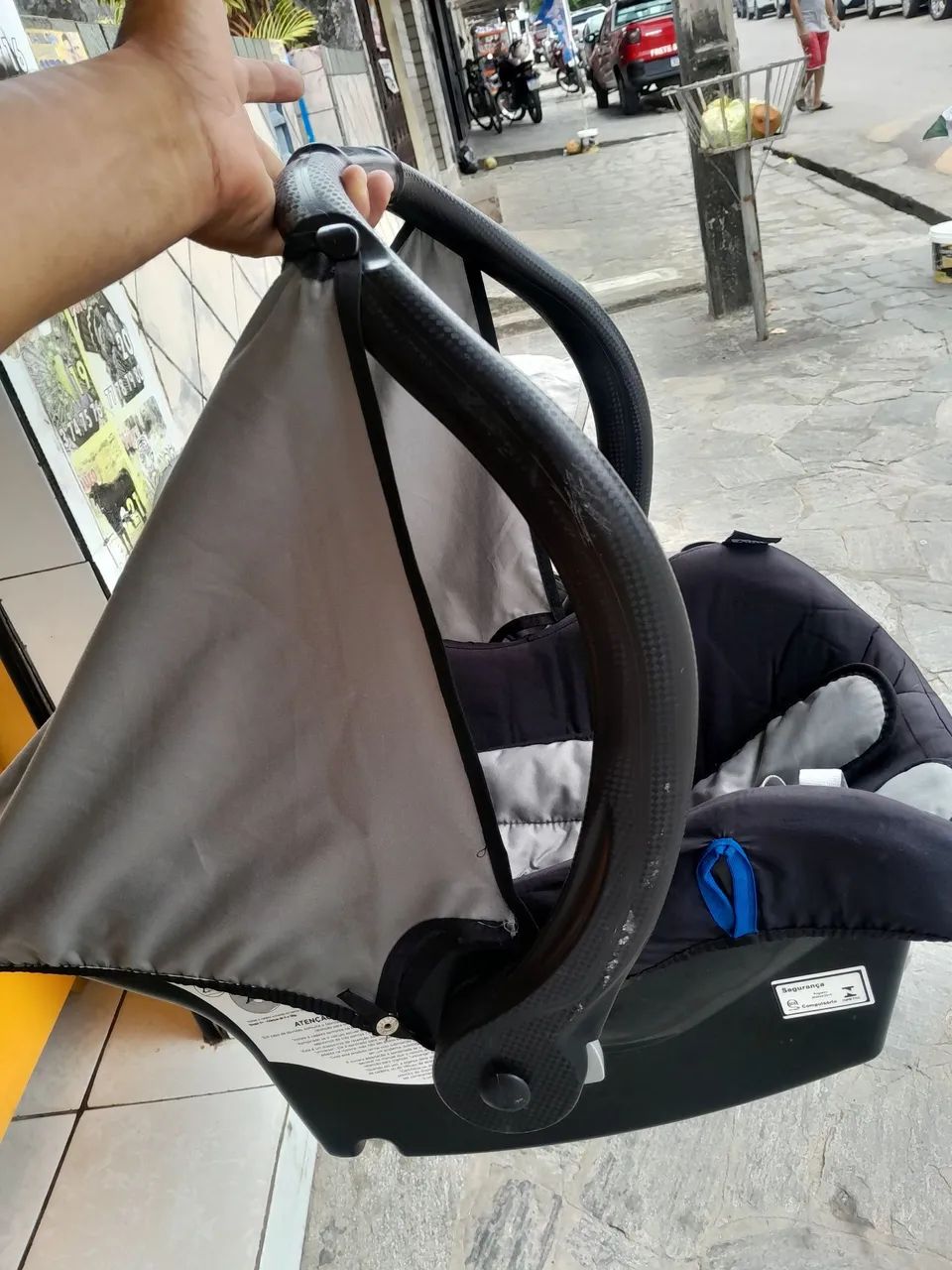 Carrinho de bebê + bebê conforto - Foto 3