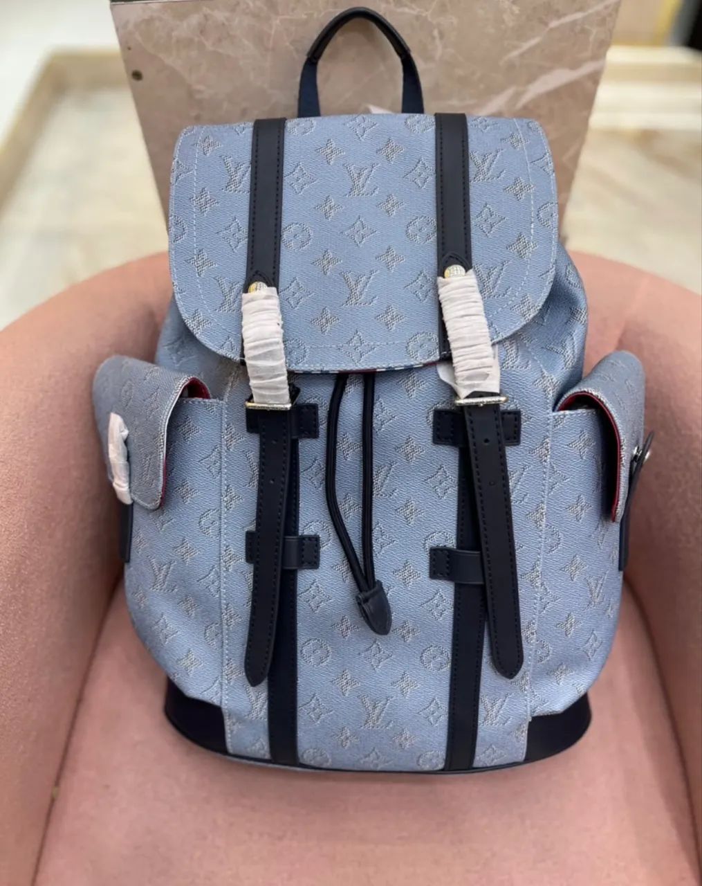 Mochila Gucci e Louis Vuitton - Pronta Entrega  - Foto 3