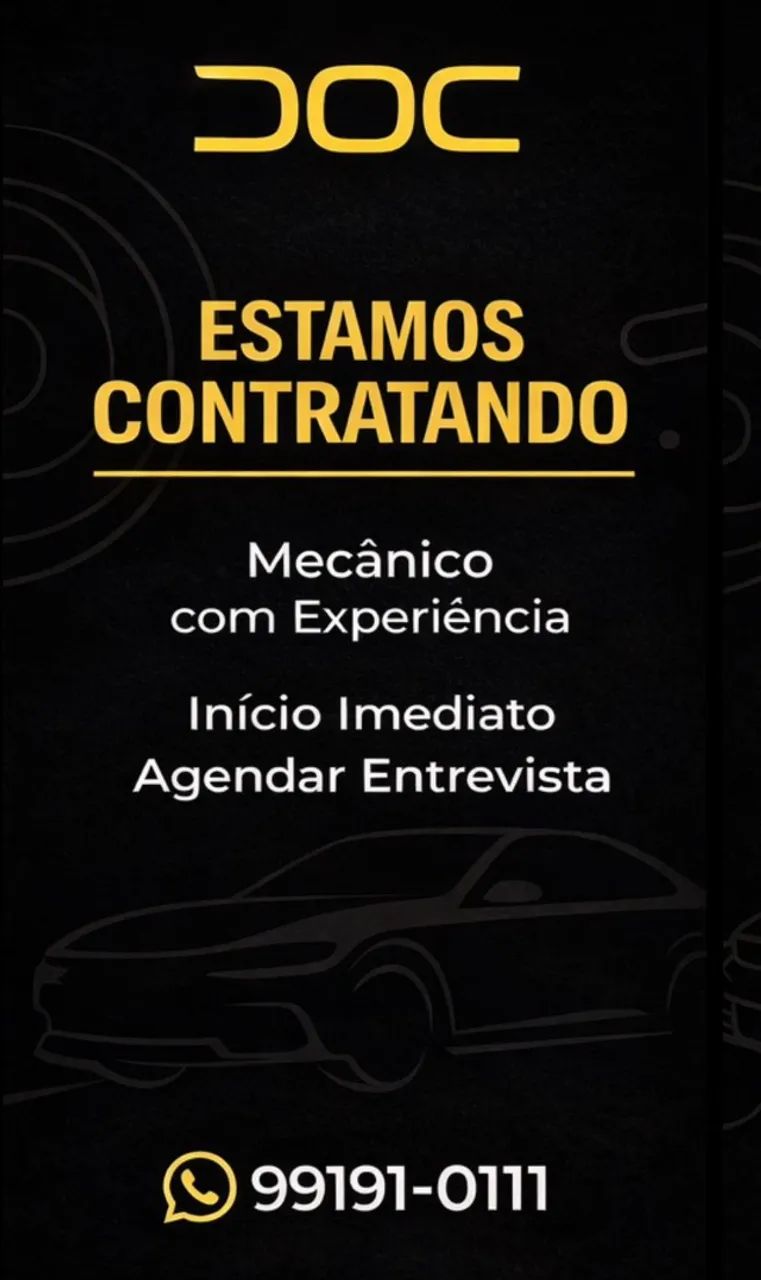 Mecânico com experiência