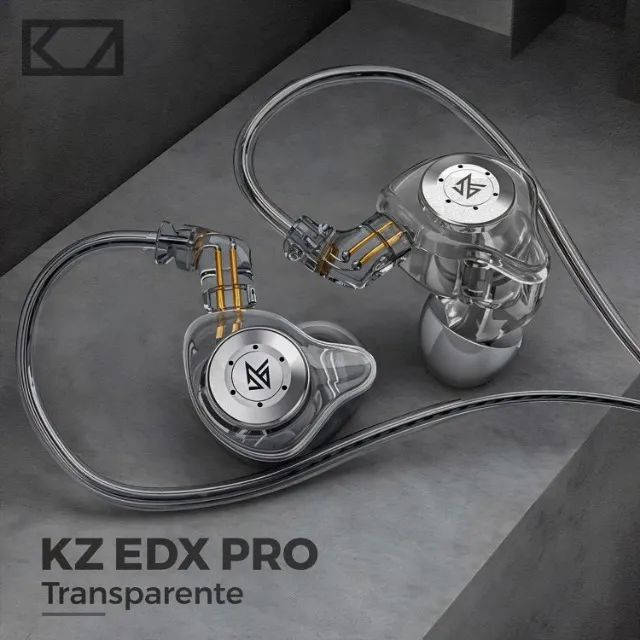 Fone de Ouvido Kz Edx Pro com Microfone Gamer Profissional Original Lacrado - Foto 6
