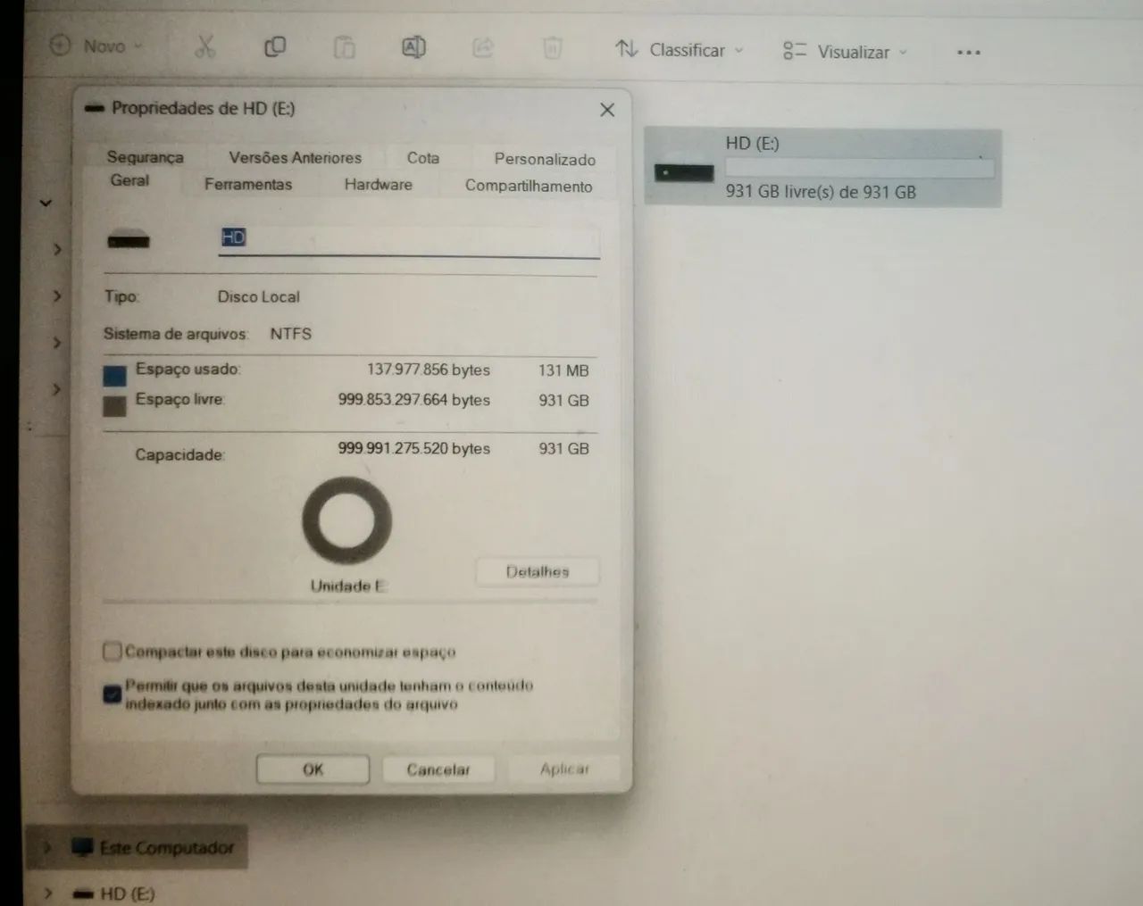 HD - 1TB - Foto 2