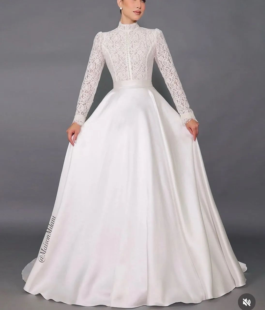 Vestido de noiva tradicional  - Foto 3