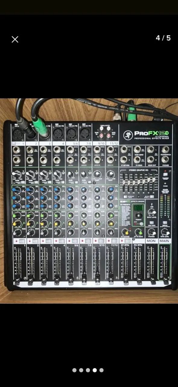 MESA DE SOM MACKIE PRO FX12