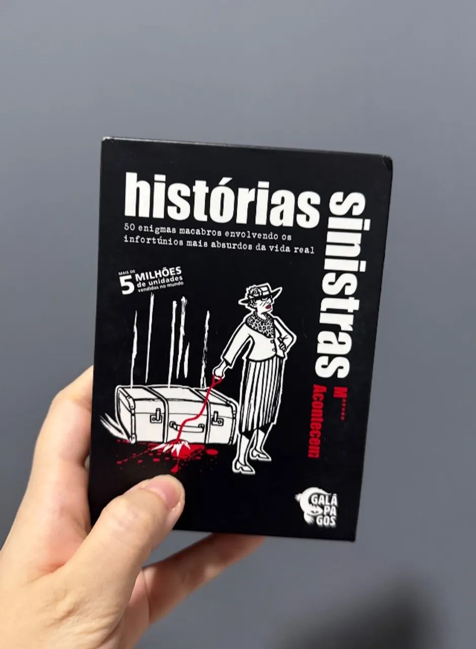 Jogo histórias sinistras 