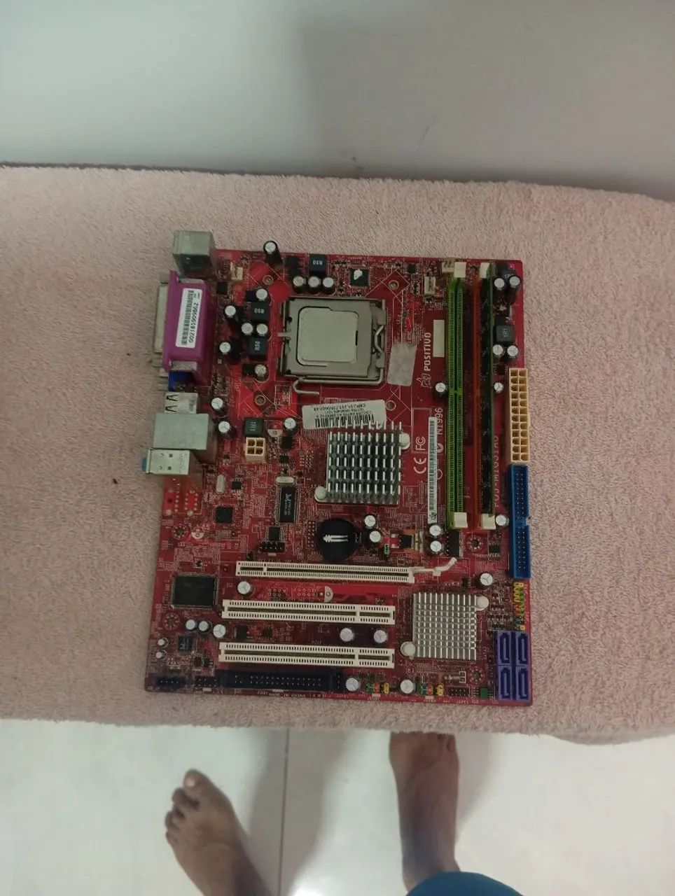 Placa mãe da positivo 
