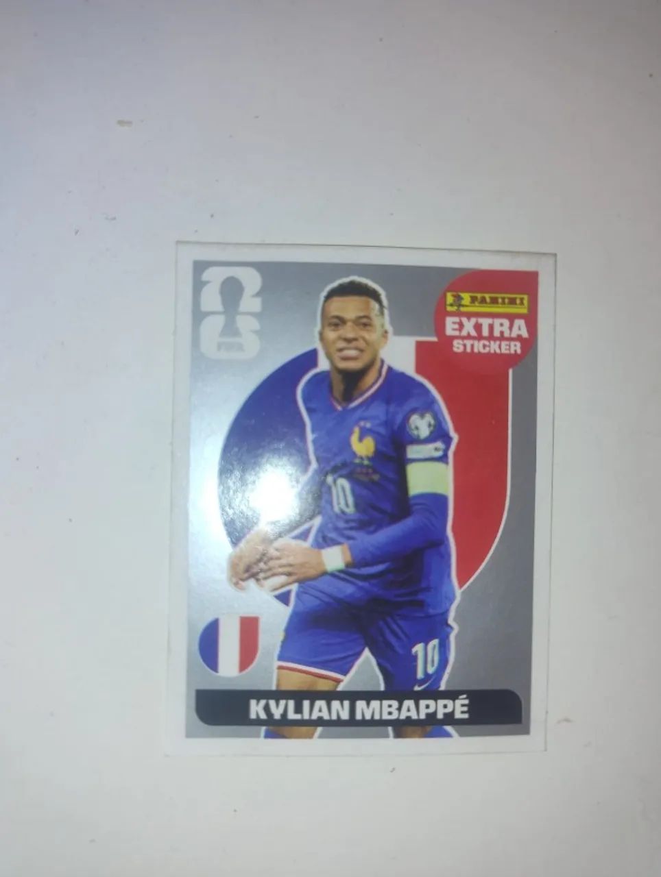 Figurinha Prata ORIGINAL Kylian Mbappé