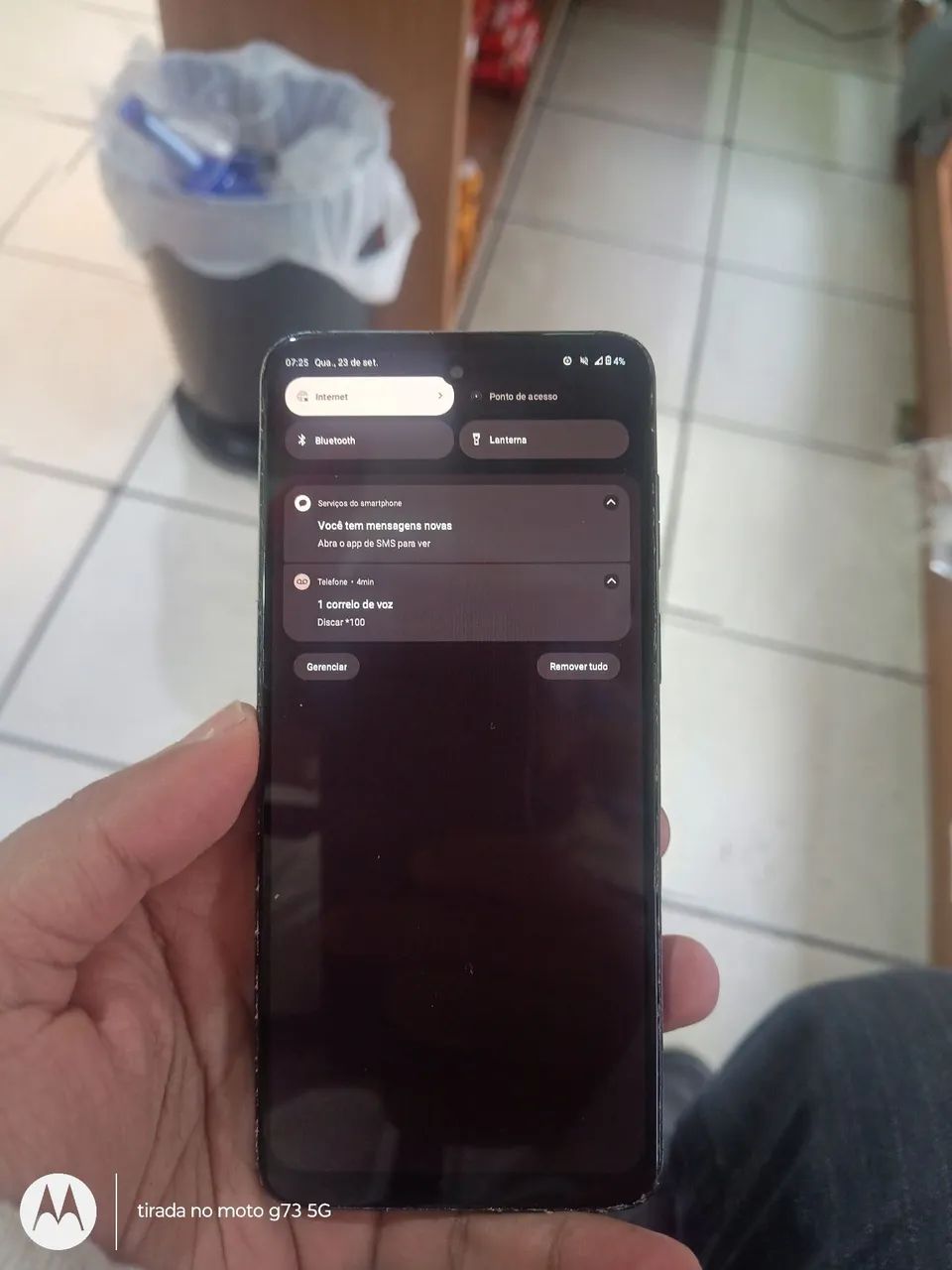 g23 128 gigas IMEI limpo  - Foto 4