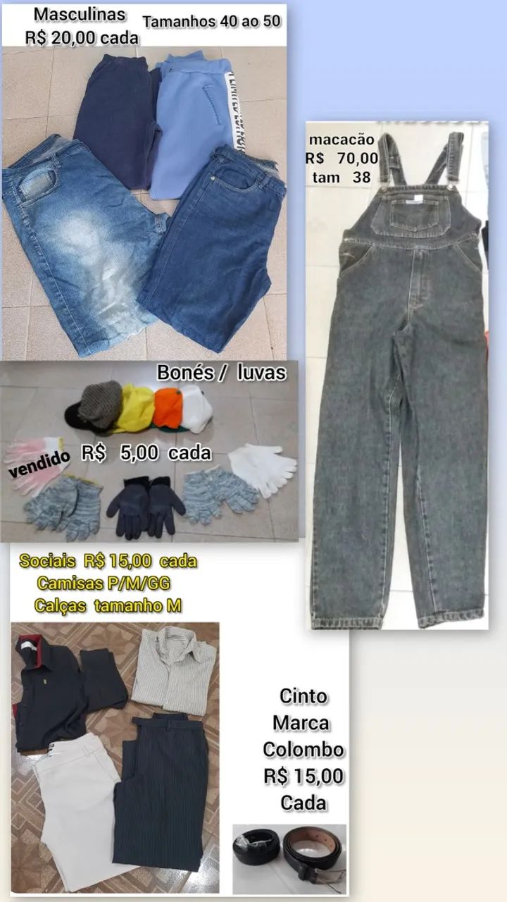 roupas masculinas - Foto 3