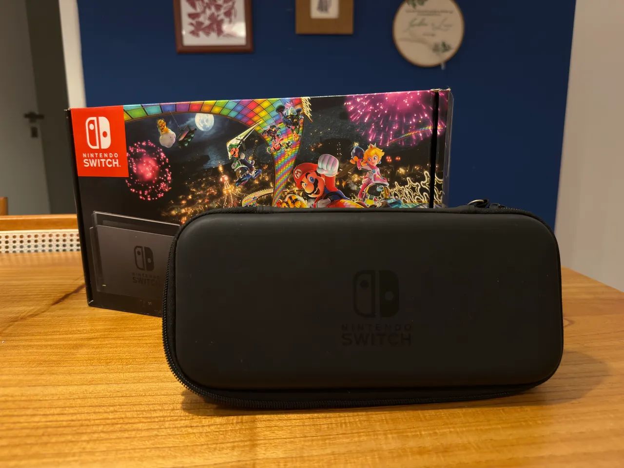 Nintendo Switch V2 + Caixa Original + Case + 32GB - Foto 5