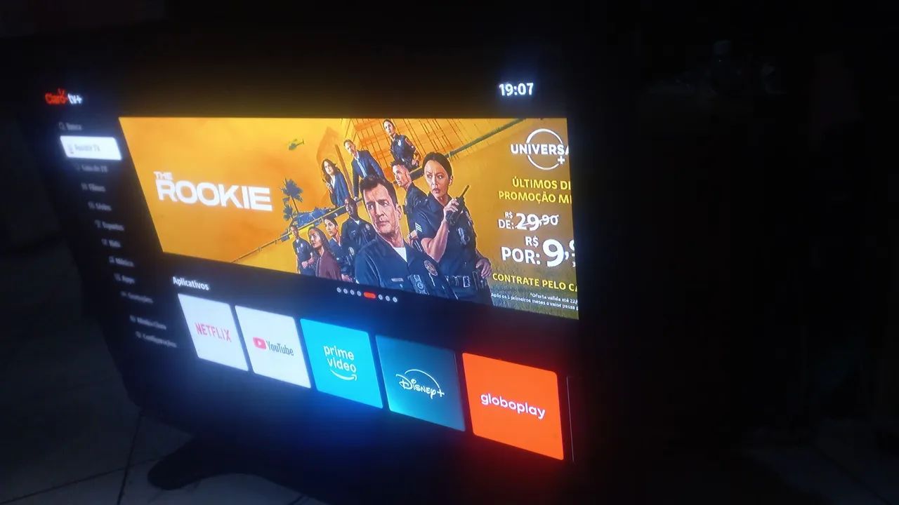 Mega televisão computdor perfeito estado barato pra sair logo - Foto 4