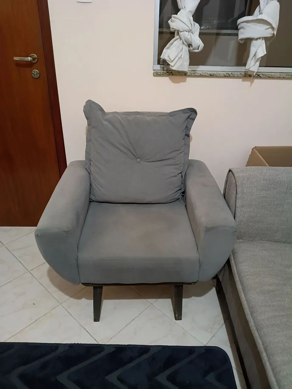 SOFA EM LINHO - Foto 4