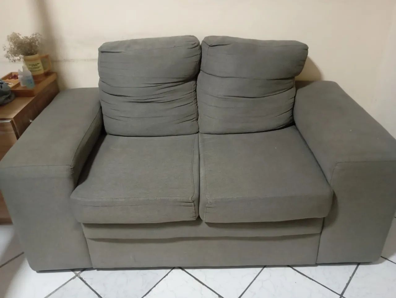 Sofá  2 e 3 lugares de linho65579517416835121