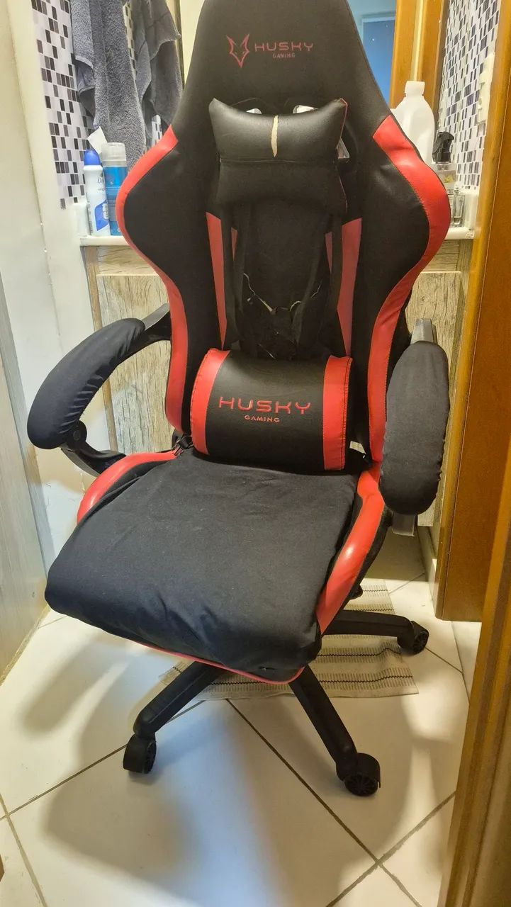 Cadeira gamer usada - Foto 2