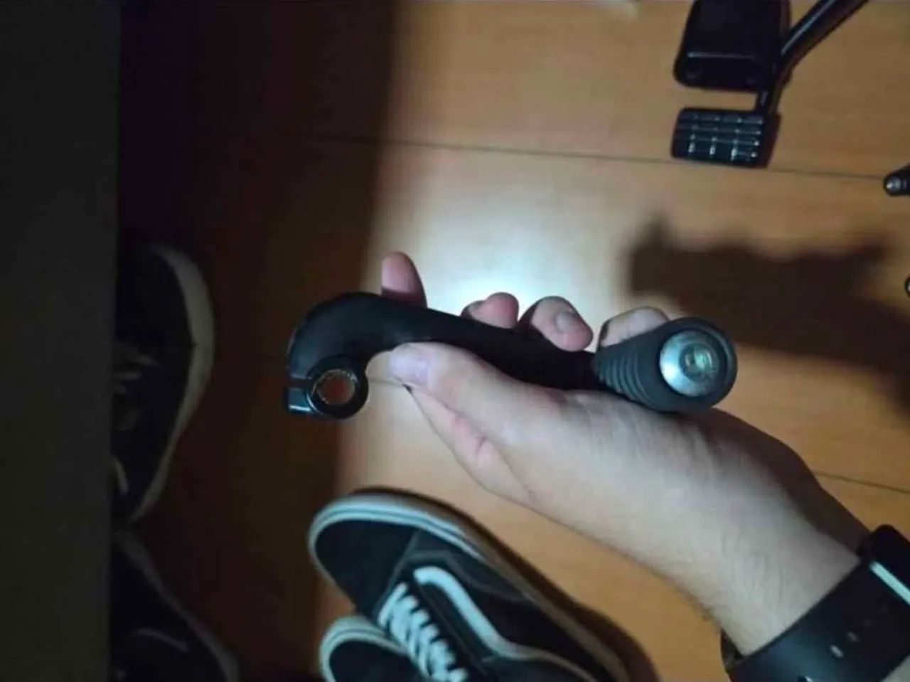 Pedaleiras originais HD Iron 1200 - Foto 2