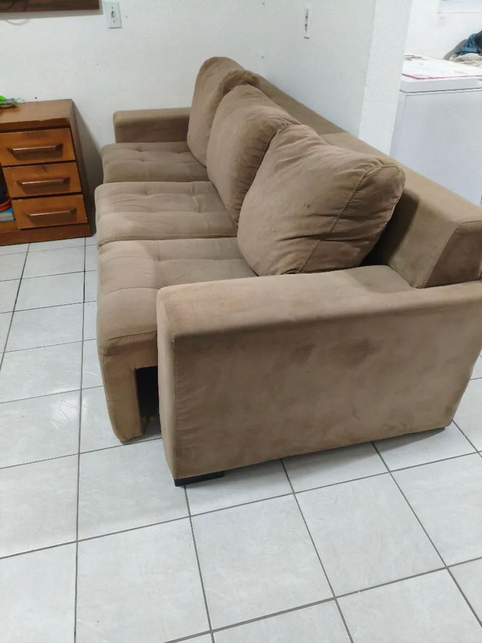 Sofá três lugares retrátil - Foto 2